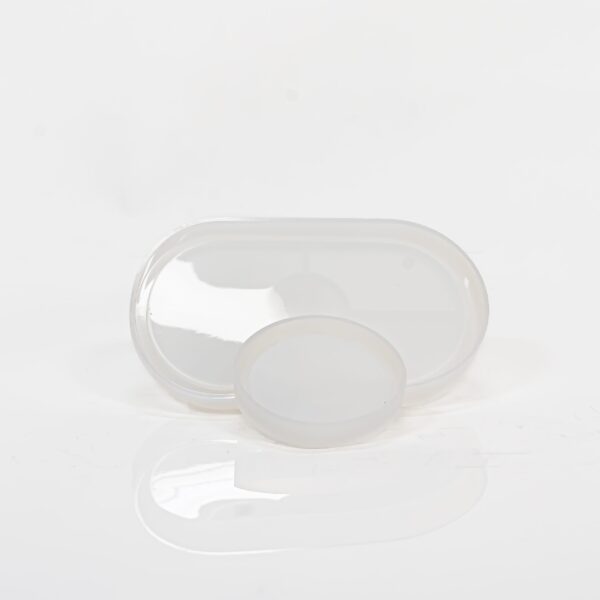 STAMPO IN SILICONE - SET OVALE E ROTONDO