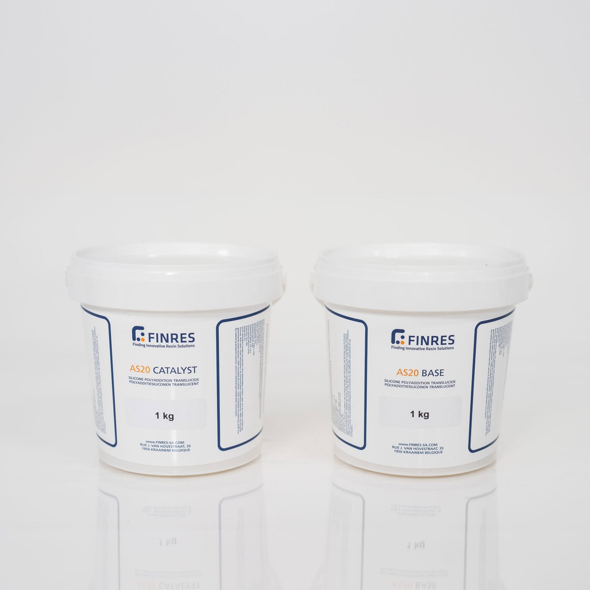 Silicone Translucide Polyaddition AS20 Finres SA