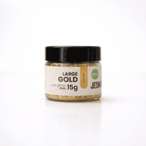 Eco Glitters Large Gold – Glitter ecologici dorati per resina da colata - 15 gr